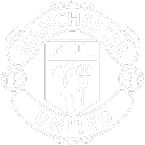 High Quality Manchester United (white) Blank Meme Template