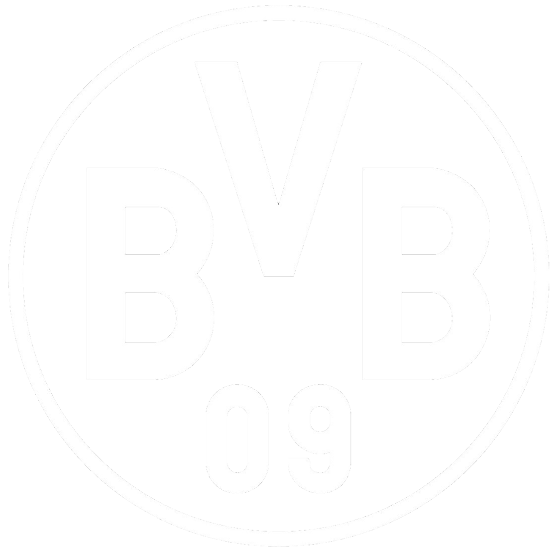 High Quality Borussia Dortmund (White) Blank Meme Template