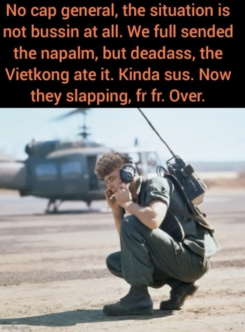 image tagged in gen z,vietnam,vietnam war | made w/ Imgflip meme maker