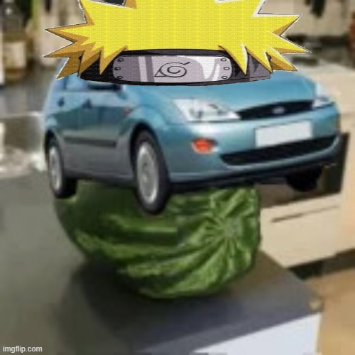 narutomelon | image tagged in focusmelon | made w/ Imgflip meme maker