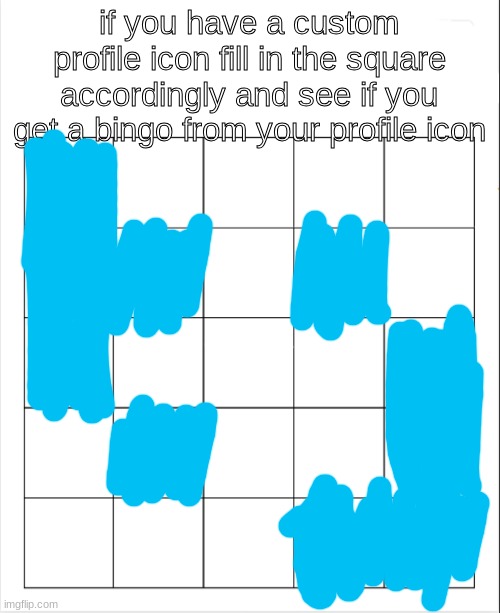 profile icon bingo | image tagged in profile icon bingo | made w/ Imgflip meme maker