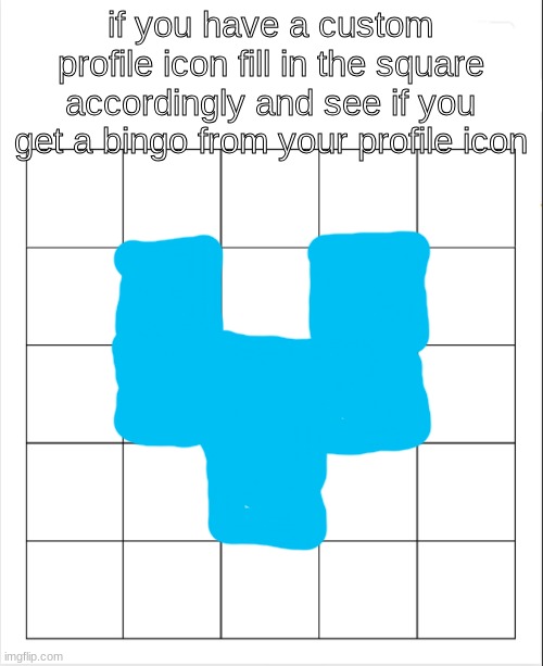 profile icon bingo | image tagged in profile icon bingo | made w/ Imgflip meme maker