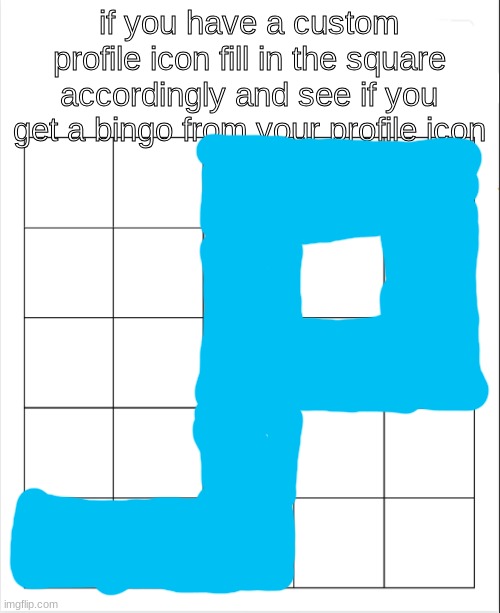 profile icon bingo | image tagged in profile icon bingo | made w/ Imgflip meme maker