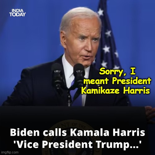 Sorry, I meant President Kamikaze Harris | made w/ Imgflip meme maker