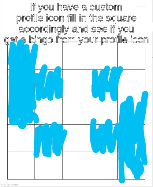 profile icon bingo | image tagged in profile icon bingo | made w/ Imgflip meme maker