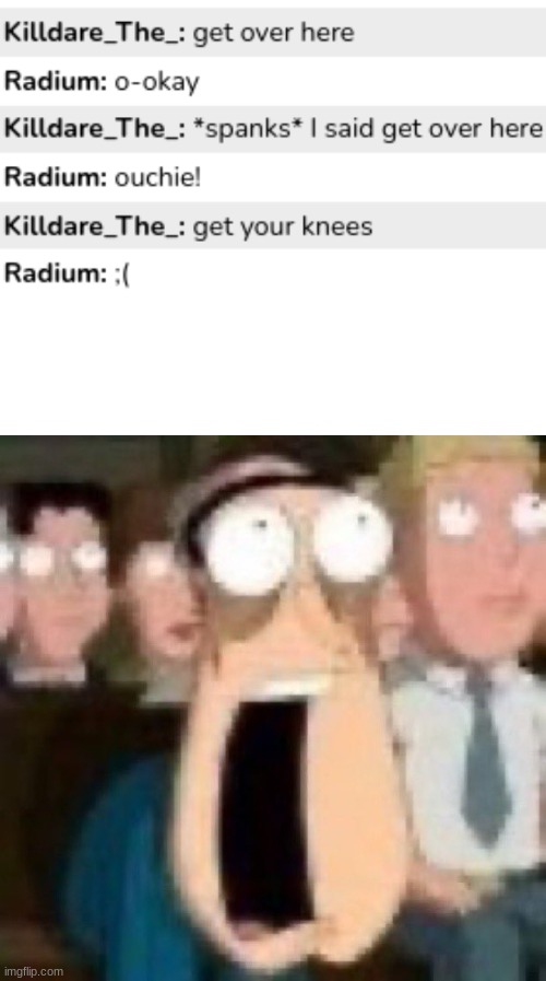 oh nar | image tagged in quagmire gasp | made w/ Imgflip meme maker