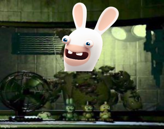 FNAF Springtrap in window | image tagged in fnaf springtrap in window | made w/ Imgflip meme maker