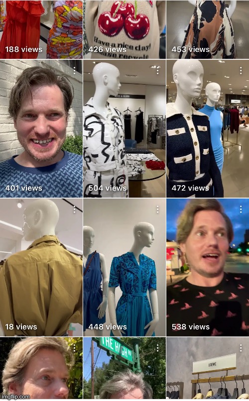 TaKe The High Road | image tagged in fashion,saks fifth avenue,kollage,the high road,brian einersen | made w/ Imgflip meme maker