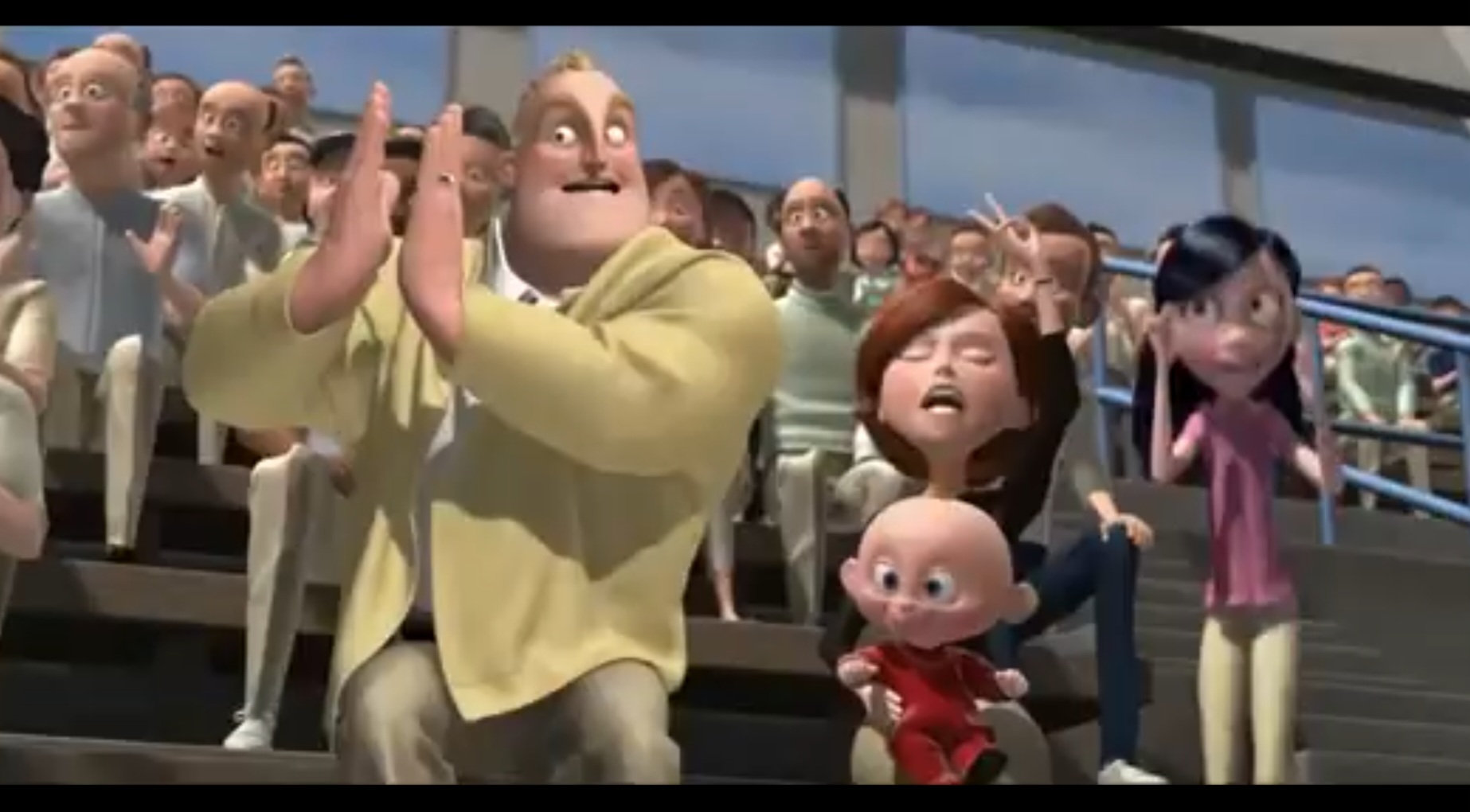 High Quality Make it close! Incredibles Blank Meme Template