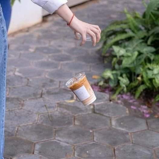 Dropped coffee Blank Meme Template