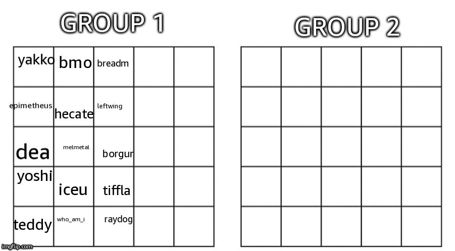 who wanna join | tiffla; iceu; raydog; who_am_i | made w/ Imgflip meme maker