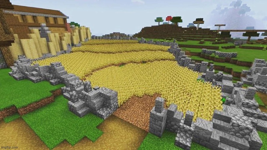 my favourite thing too do is just farm wheat | image tagged in frost,minecraft | made w/ Imgflip meme maker