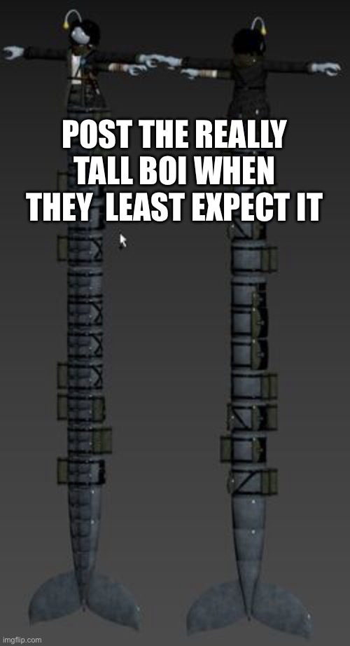 Longboi Sebastian | POST THE REALLY TALL BOI WHEN THEY  LEAST EXPECT IT | image tagged in longboi sebastian | made w/ Imgflip meme maker