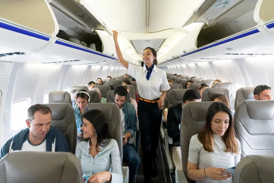 High Quality People On Airplane Blank Meme Template