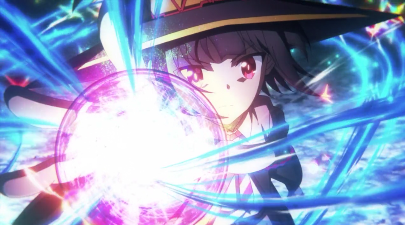 Megumin's first explosion Blank Meme Template