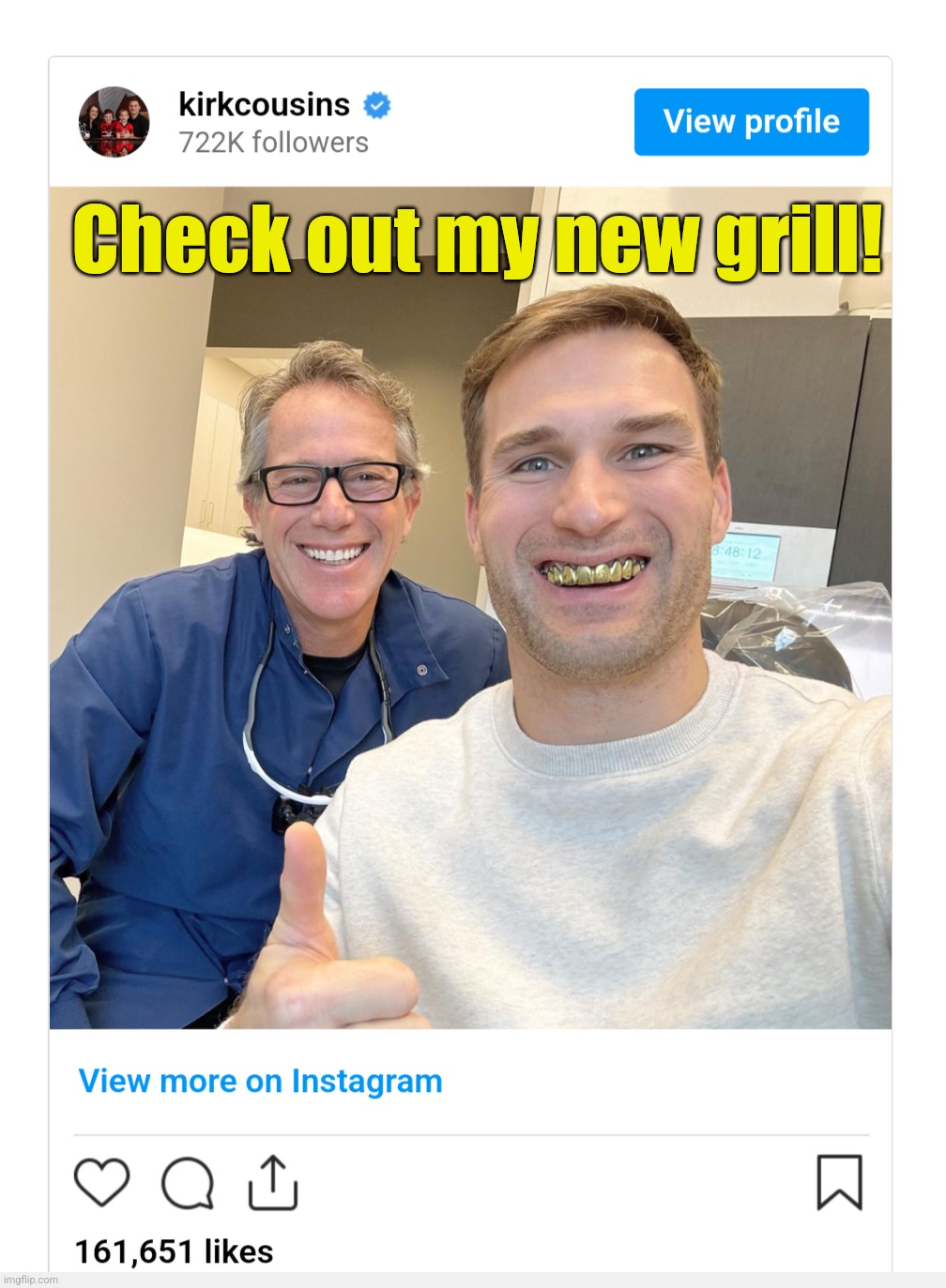 Check out my new grill! | made w/ Imgflip meme maker