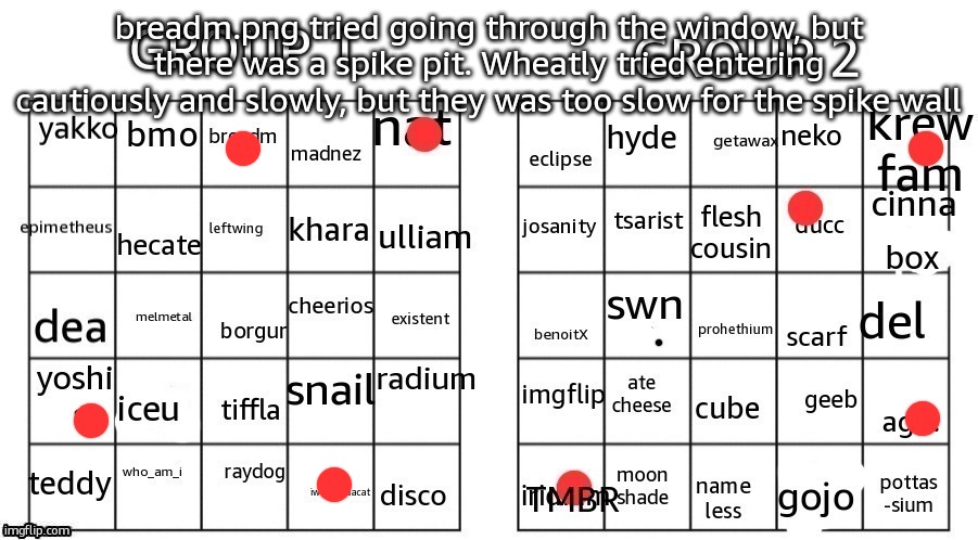 breadm.png tried going through the window, but there was a spike pit. Wheatly tried entering cautiously and slowly, but they was too slow for the spike wall | made w/ Imgflip meme maker