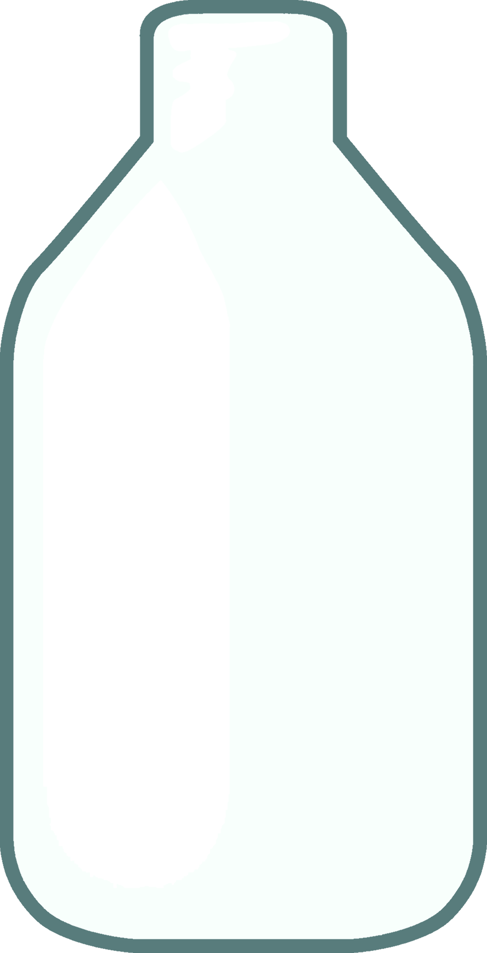 BFDI Bottle asset Blank Meme Template