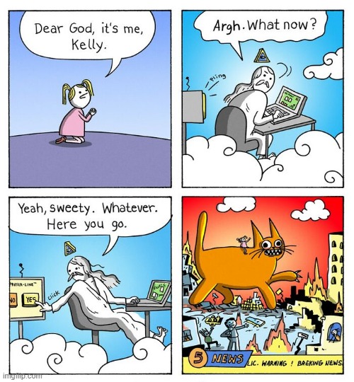 Dear God | image tagged in comics | made w/ Imgflip meme maker