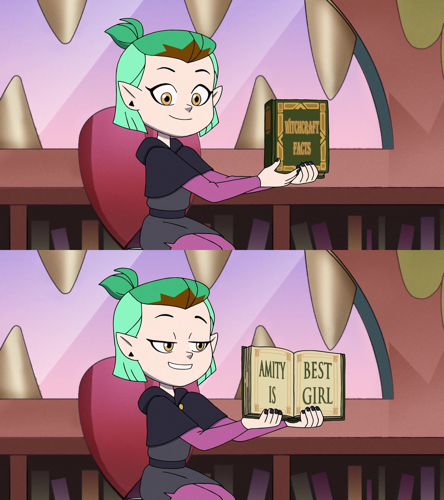 Amity Blight Template Blank Meme Template