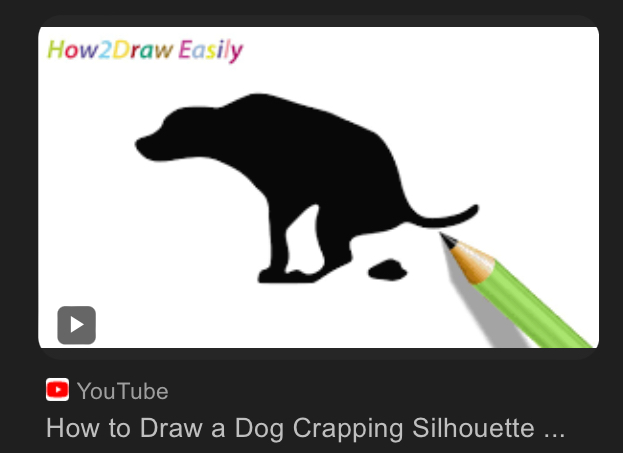 How to draw a dog crapping Blank Meme Template