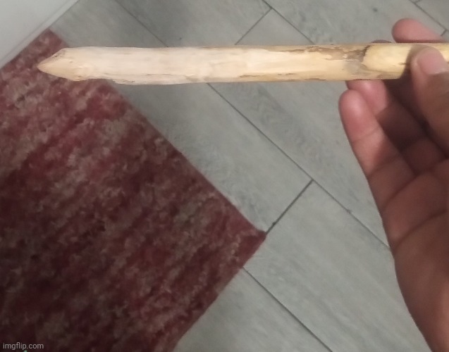 Im gonna try to make a wooden snake from this | made w/ Imgflip meme maker