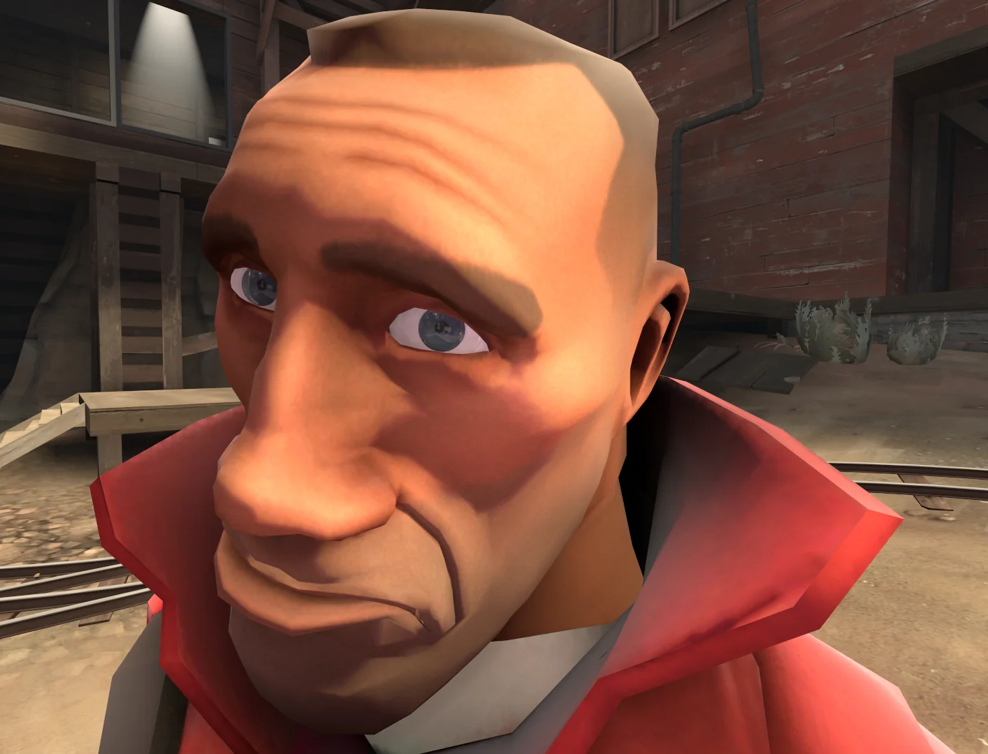 High Quality soldier megamind tf2 Blank Meme Template