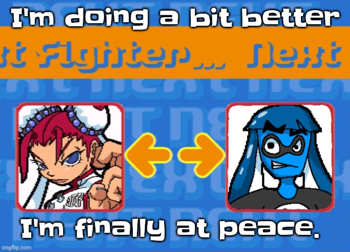 Andrew unbanned me so I forgive him. So I'll try to be a bit less aggressive and stay positive | I'm doing a bit better; I'm finally at peace. | image tagged in i'm dead bro | made w/ Imgflip meme maker