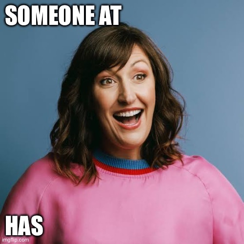Celia Pacquola Blank Meme Template