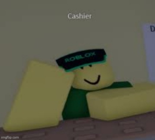 Cashier | image tagged in cashier | made w/ Imgflip meme maker