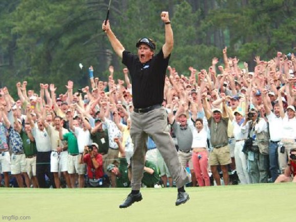 Golf celebration | image tagged in golf celebration | made w/ Imgflip meme maker