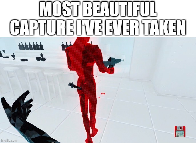 I can't stop laughing at the fact that I really just threw a needle into that poor man's booty | MOST BEAUTIFUL CAPTURE I'VE EVER TAKEN | image tagged in gaming | made w/ Imgflip meme maker