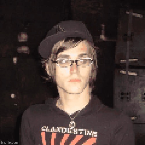 I pixelated Mikey IT TOOK ME 3 DAYS LF LOCKING IN FOR HOURS AT A TIME | image tagged in mikey way,mcr,my chemical romance,drawings | made w/ Imgflip meme maker