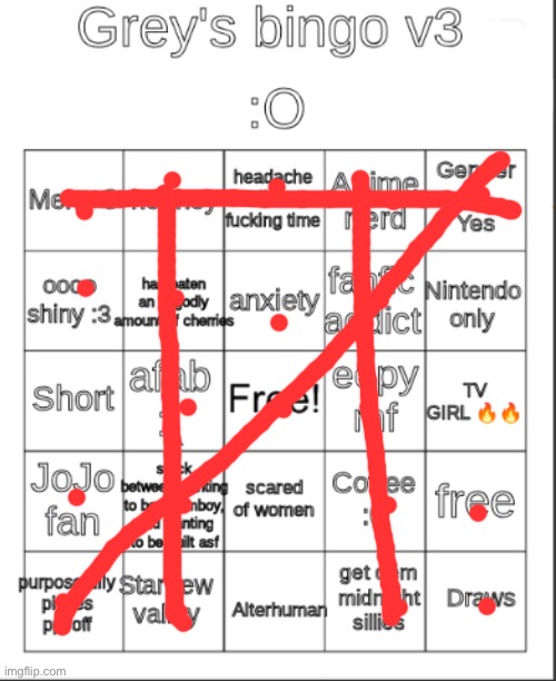 greys bingo 3 | image tagged in greys bingo 3 | made w/ Imgflip meme maker