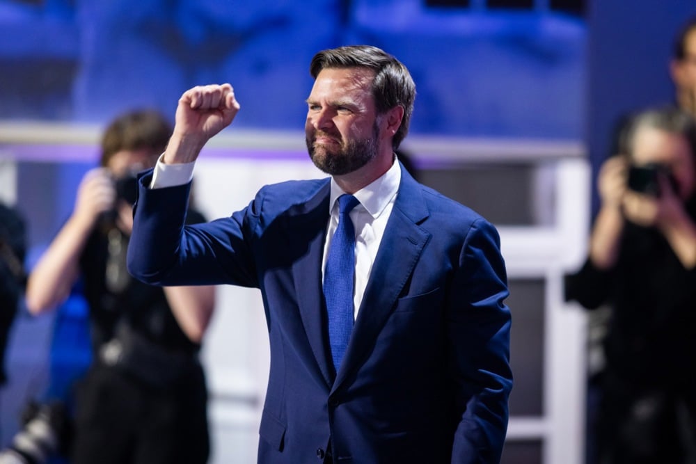 Weepy JD Vance Blank Meme Template