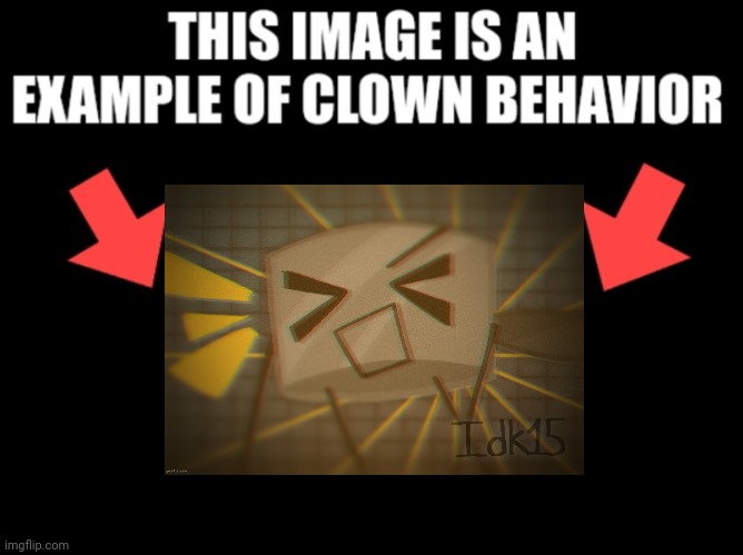 EEUWWW SEEOO BAAEEDDD | image tagged in this image is an example of clown behavior dark mode | made w/ Imgflip meme maker