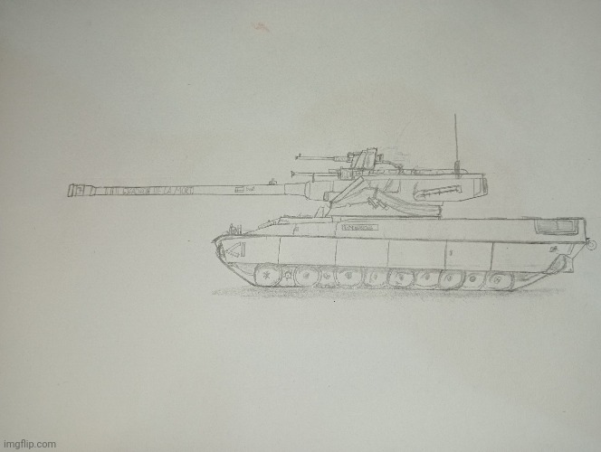 AMX "Dévastateur Rapide" (FICTIONAL) | image tagged in drawing,fiction,tank,tanks | made w/ Imgflip meme maker