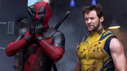 High Quality Deadpool and Wolverine Blank Meme Template