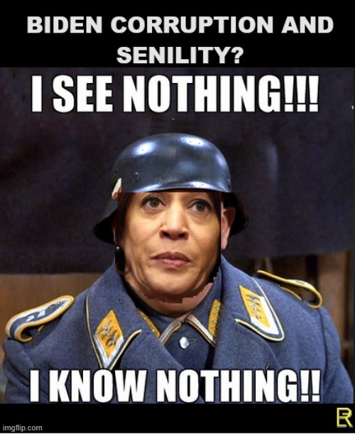 Sgt Kamala | image tagged in kamala harris,moron | made w/ Imgflip meme maker