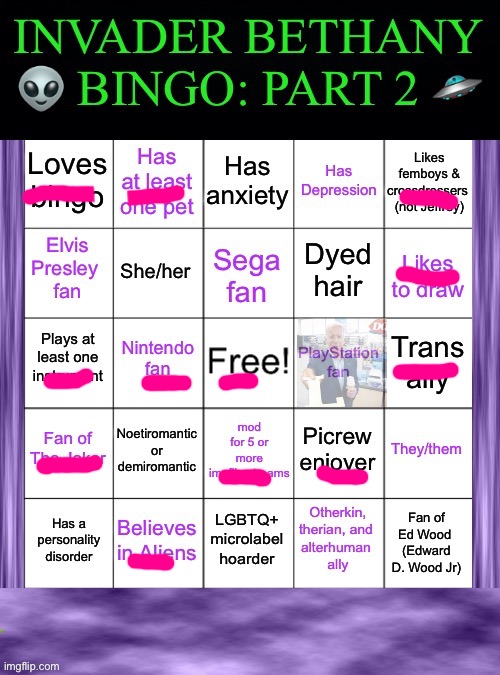 I’m sorry but PLAYSTATION?! | image tagged in invaderbethany bingo part 2 | made w/ Imgflip meme maker