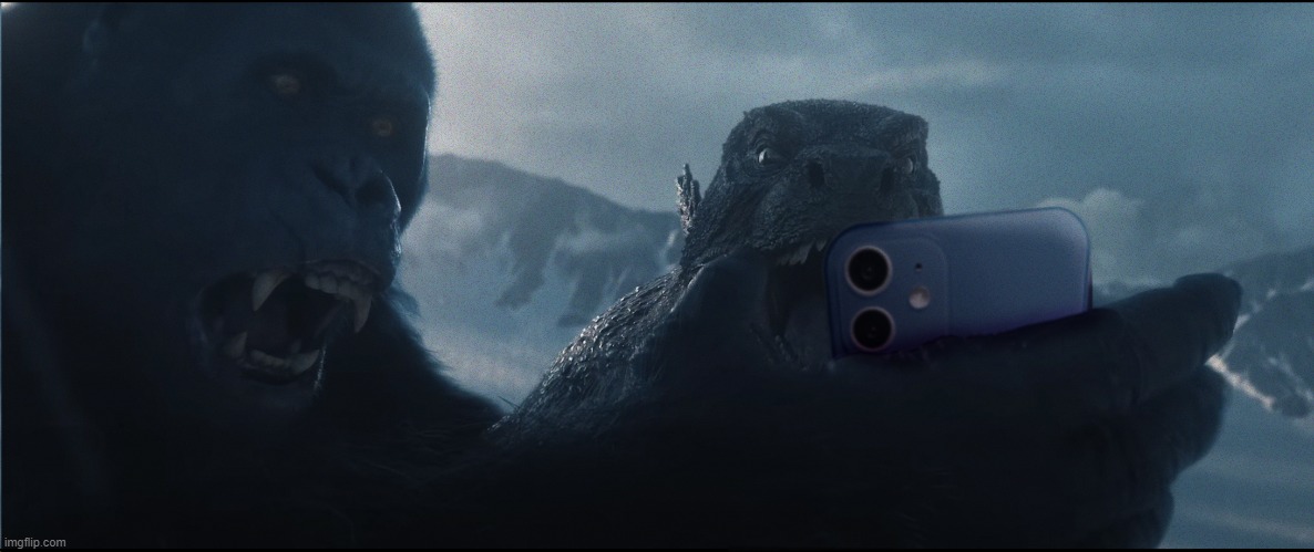 image tagged in godzilla,godzilla vs kong,reaction | made w/ Imgflip meme maker