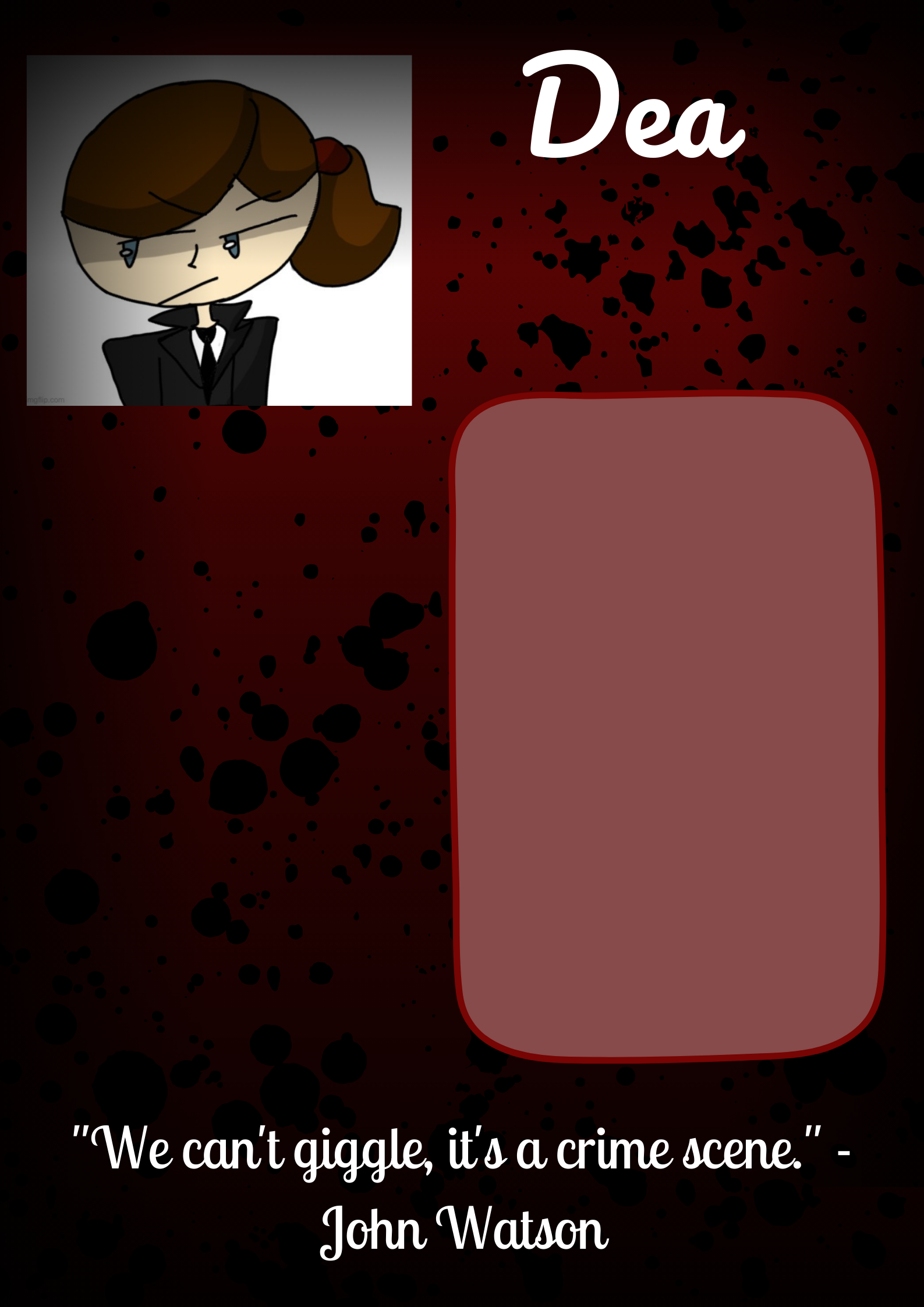 Dea temp Blank Meme Template