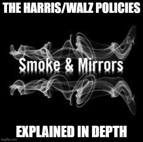 The Harris Policy in a Nutshell | THE HARRIS/WALZ POLICIES; EXPLAINED IN DEPTH | image tagged in the harris policy in a nutshell | made w/ Imgflip meme maker