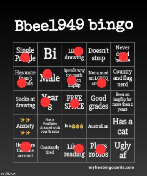 Bbee1949 bingo | image tagged in bbee1949 bingo | made w/ Imgflip meme maker