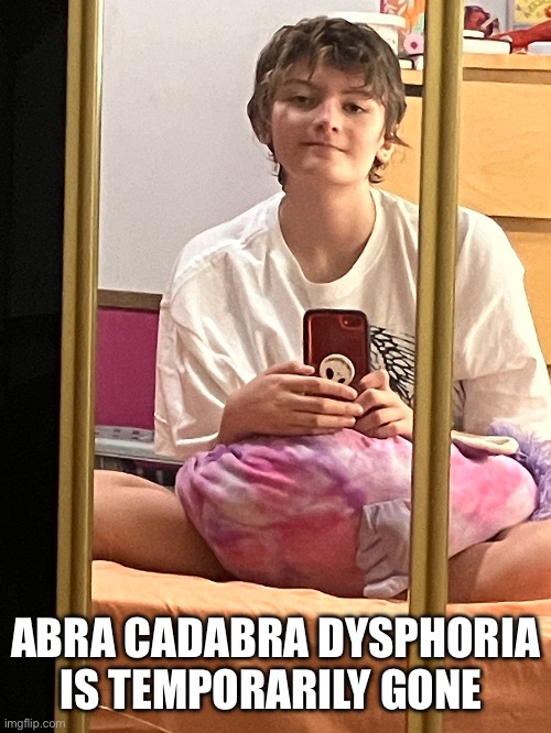 Do I look like Gerard Way? | ABRA CADABRA DYSPHORIA IS TEMPORARILY GONE | made w/ Imgflip meme maker