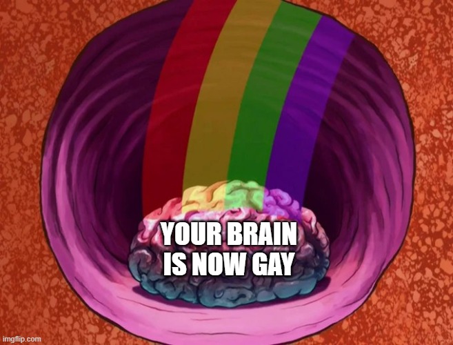 I want a Normal Beer please | YOUR BRAIN IS NOW GAY | image tagged in funny,memes,brain | made w/ Imgflip meme maker