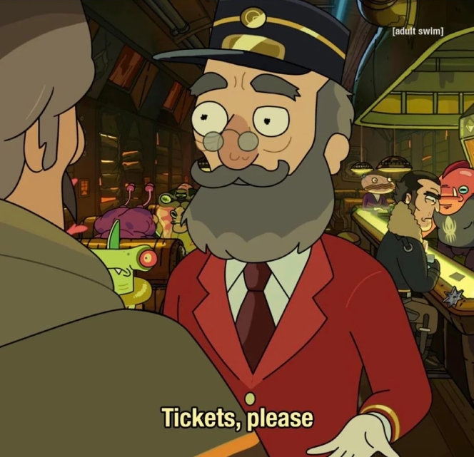 Tickets Please Blank Meme Template