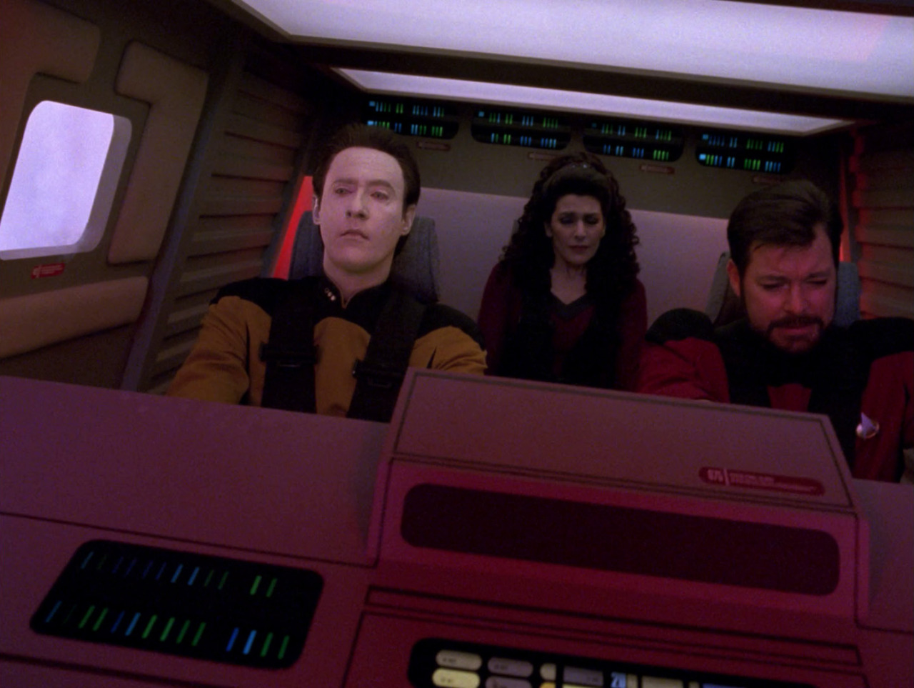 Data Troi Riker Shuttlecraft Blank Meme Template