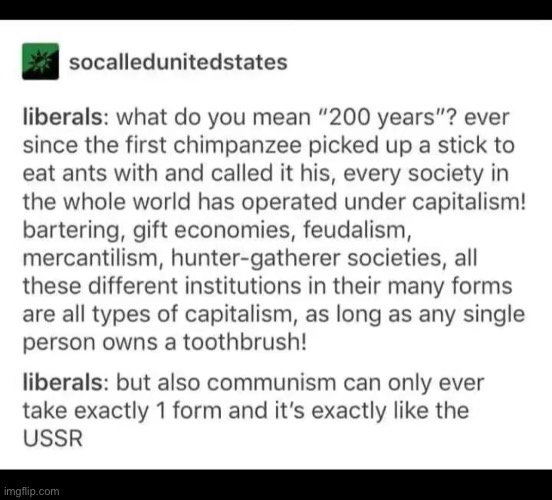 seriously | image tagged in capitalism,communism | made w/ Imgflip meme maker