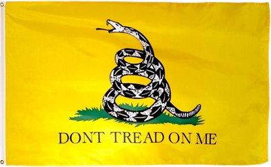 Gadsden Flag Blank Meme Template